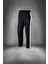 Büyük Beden Erkek Siyah Supra Penye Kumaş Fermuarlı Şık Koşu ve Yürüyüş Takımı (4xl- 10XL) 3