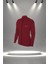Kadın Bordo Supra Penye Kumaş Alt ve Üst Eşofman Takımı Seti (S-3xl) 2