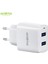 OCW-E63D 5V2.4A Çift USB Hızlı Şarj Cihazı - Beyaz (Yurt Dışından) 2