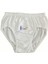 6 Adet Erkek Çocuk Garson Boy Slip Külot (13-14 Yaş) % 100 Pamuk Seher Beyaz 1