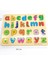 Ahşap Tutmalı Eğitici Yapboz Puzzle Harfler 2
