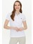 Kadın Beyaz Basic T-Shirt 50246272-VR013 2