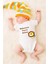 Bebek Giyim- 3'lü Bebek Zıbın Seti Özel Tasarım - Çıtçıtlı Body Baba Set 2