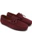 Connor Bordo Erkek Süet Loafer 1