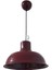 Retro Metal Bordo Dekoratif Ruktik Tekli Sarkıt Kafe Mutfak Aydınlatma Çap:30 cm 1