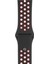 Apple Watch Uyumlu Series 3 38 mm Fileli Kordon Siyah-Kırmızı 1