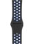 Apple Watch Uyumlu Series 4 42 mm Fileli Kordon Siyah-Lacivert 1