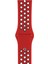 Apple Watch Uyumlu Series 4 40 mm Fileli Kordon Kırmızı-Siyah 1