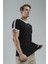 Marselon Kolu Şeritli Yakası Biyeli Slim Fit Likralı Erkek Tshirt 2