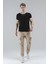 Marselon Kolu Şeritli Yakası Biyeli Slim Fit Likralı Erkek Tshirt 3