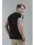 Marselon Kolu Şeritli Yakası Biyeli Slim Fit Likralı Erkek Tshirt 4