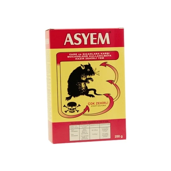 Asyem Zeehirli Fare Yemi 250GR