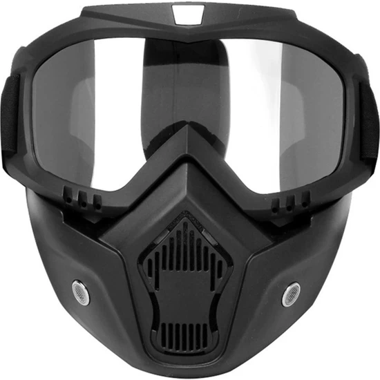KKmoon Mortorcycle Yüz Maskesi Açık Yüz Kask Motokros Göz (Yurt Dışından)