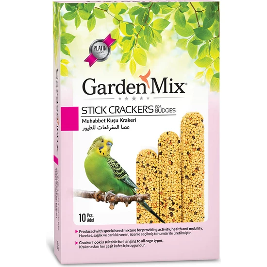 Garden Mix Platin Sade Kuş Krakeri 10'lu