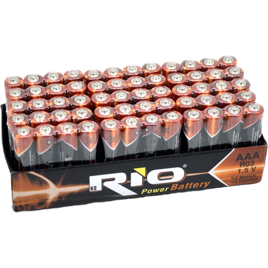 Rio Power Battery Aaa Kalem Pil 1.5 V 60 Adet
