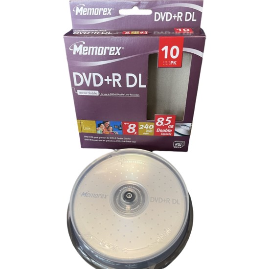 Memorex Dvd+R Dl 8x 8,5gb Double Layer Fiyatı Taksit Seçenekleri