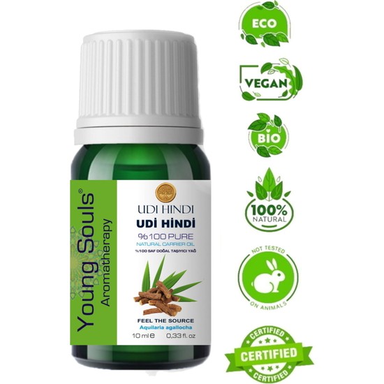 Young Souls Aromatherapy Udi Hindi Carrier Oil Taşıyıcı Yağ Fiyatı