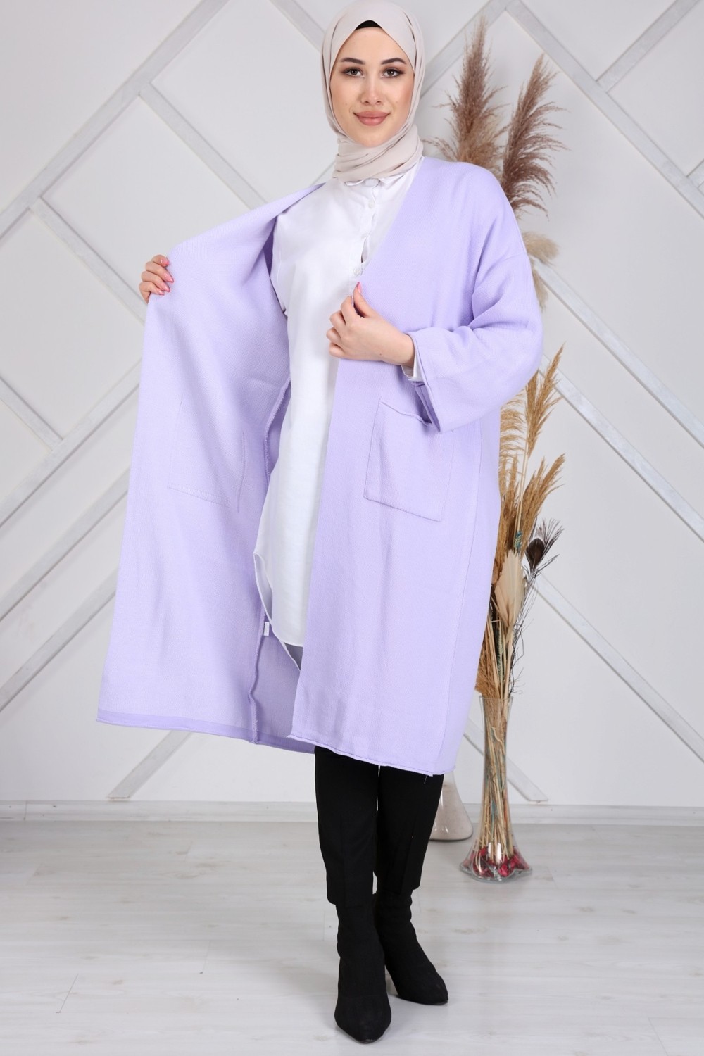 İlmek Kimono Hırka görsel 2