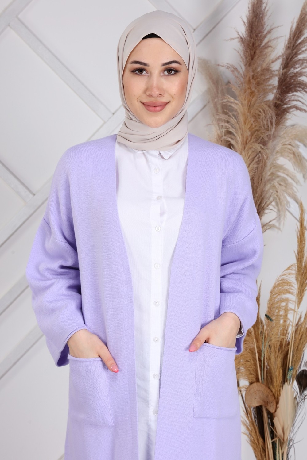 İlmek Kimono Hırka görsel 3