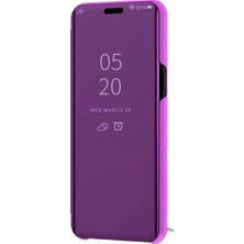 Smart Tech Huawei Y7 2019 Aynalı Kapaklı Lüx Kılıf