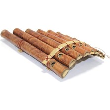 Tazador Bambu Pan Flüt Dekoratif Hediyelik