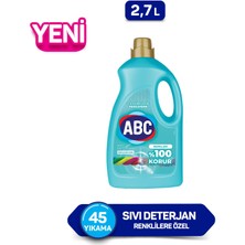 Abc Renklilere Özel Sıvı Deterjan 2,7 Lt