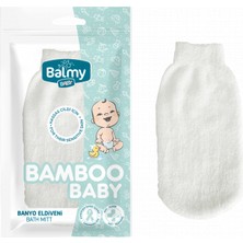 Balmy Naturel Bambu Bebek Banyo Eldiveni