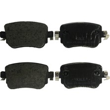 Kale Arka Fren Balatası Audi A1 Q3 / Volkswagen Beetle Caddy Sharan / Seat Leon / Skoda Octavia Uyumlu 25110 175 04 Ans KD13 Oem 5Q0698451B 5Q0698451F 8U0698451F