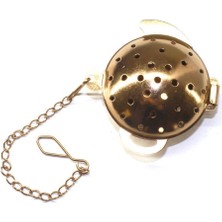 Beta BA0057 Stainless Steel Tea Infuser Gold Çelik Süzgeç