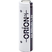 Orion 1.2V Ni-Cd Aa 600MAH Şarj Edilebilir Kalem Pil