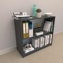 Rafkestir Alina Suntalam Kitaplık Ufak Boy Antrasit ( Mat )