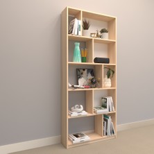 Rafkestir Odi Suntalam Kitaplık ( 80 x 180 cm ) Akçaağaç ( Mat )