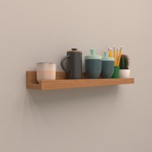 Rafkestir Setli Duvar Rafı 200 cm  Bambu ( Mat )