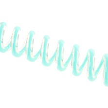 Yolanda 10 'coiled Surfboard Sörf Kurulu Tasma Bacak Halat + Neopren Ayak Bileği Manşet Açık Mavi (Yurt Dışından)