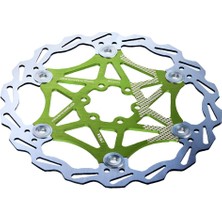Yolanda Bisiklet Disk Fren Rotor Bisiklet Parçaları Aksesuarları (160MM) - Yüzer Tip - Seçim Yeşil (Yurt Dışından)