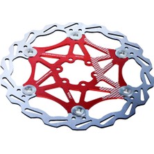 Yolanda Bisiklet Disk Fren Rotor Bisiklet Parçaları Aksesuarları (160MM) - Yüzer Tip - Seçim Kırmızı (Yurt Dışından)