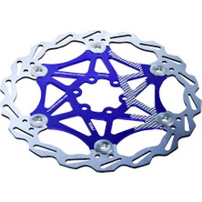 Yolanda Bisiklet Disk Fren Rotor Bisiklet Parçaları Aksesuarları (160MM) - Yüzer Tip - Seçim Mavisi (Yurt Dışından)