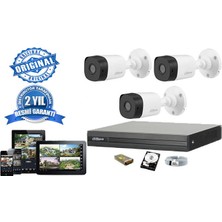Dahua 3 Kameralı Full Set