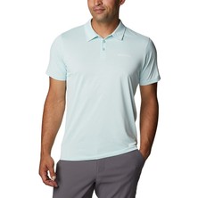 Columbia Hike Polo Erkek Kısa Kollu Polo Yaka Tişört Su Yeşili AO3614-329