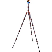 3 Legged Thing Leo 2.0 Carbon Fiber Tripod Sistemi ( Tripod ve Airhed Pro Lever Kafa) -Bronz