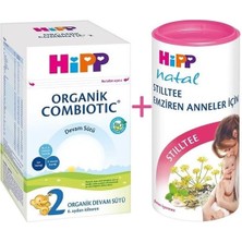 Hipp 2 Organik Combiotic Devam Sütü 800 Gr+Hipp Natal Emziren Anne Çayı 200 gr
