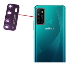 Telefon Kulübesi Infinix Hot 9 Uyumlu Kamera Camı Lensi