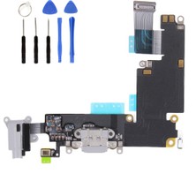 Telefon Kulübesi Iphone 6 Uyumlu Şarj Bordu Tamir Seti Hediye !!! Black