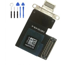 Telefon Kulübesi Apple Ipad Pro 12.9 Uyumlu Şarj Bordu Tamir Seti Hediye !!! Black