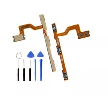 Telefon Kulübesi Xiaomi Redmi 8 Uyumlu Power Volume Flex Tamir Seti Hediye !!!