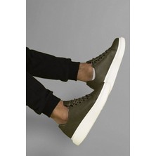 Riccon Haki Beyaz Erkek Sneaker 0012152
