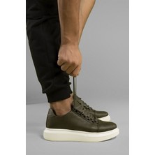 Riccon Haki Beyaz Erkek Sneaker 0012152