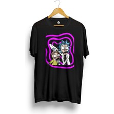 Karikatür Store Karikaturstore Skull Rick And Morty Iı Baskılı Tişört