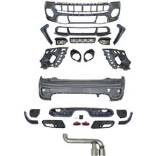 Mini cooper f55 jcw body kit tampon seti 2014+ 4kapı