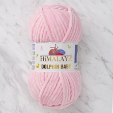 Himalaya Dolphin Baby Pembe Kadife Bebek Yünü - 80319